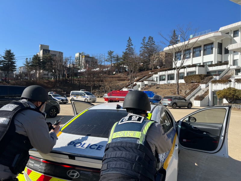 성남중원경찰서 위기대응 역량 강화를 위한 집중 FTX 실시